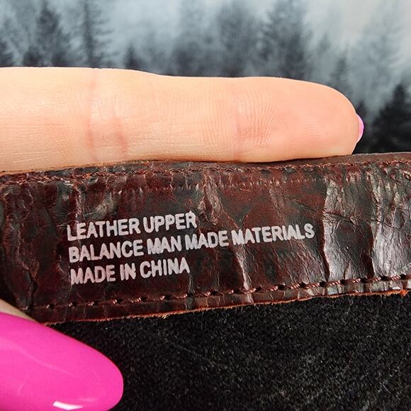 Born Crown Tall Leather Mahogany Riding Boots | Women's 6.5 - Picture 13 of 14